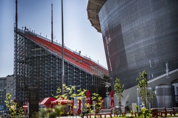 Стало известно, когда разберут временные трибуны на стадионе «Екатеринбург Арена»