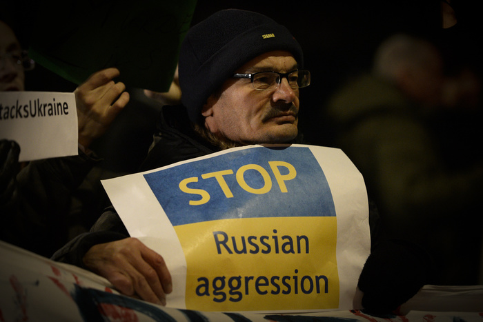 В Польше начались протесты из-за ситуации в Керченском проливе (ФОТО)