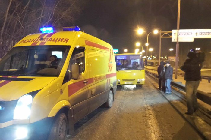 Опубликовано шокирующее видео аварии с автобусом на Варшавском шоссе