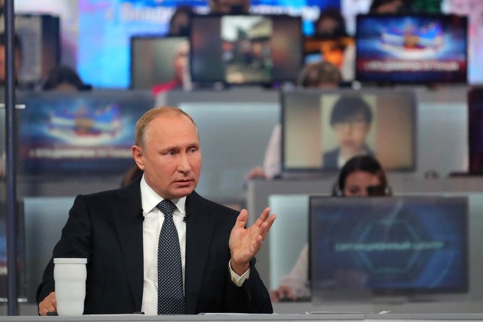 Путин предрек Украине развал в случае наступления на Донбасс