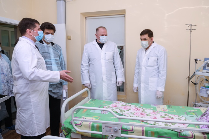 Куйвашев объяснил, зачем «Екатеринбург-ЭКСПО» превращают в госпиталь