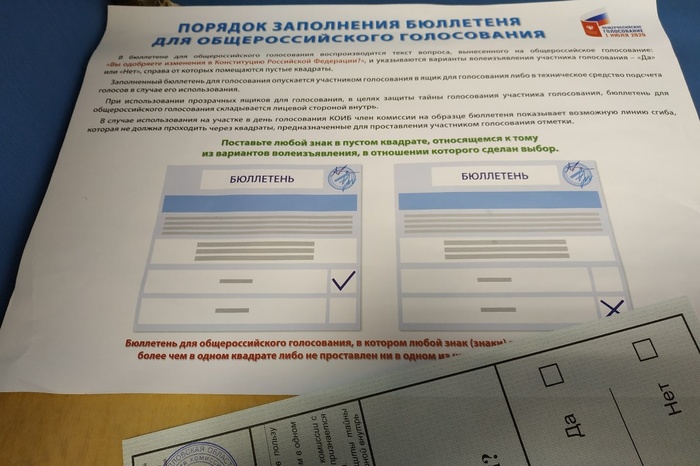 В Екатеринбурге противники принятия поправок победили на двух избирательных участках