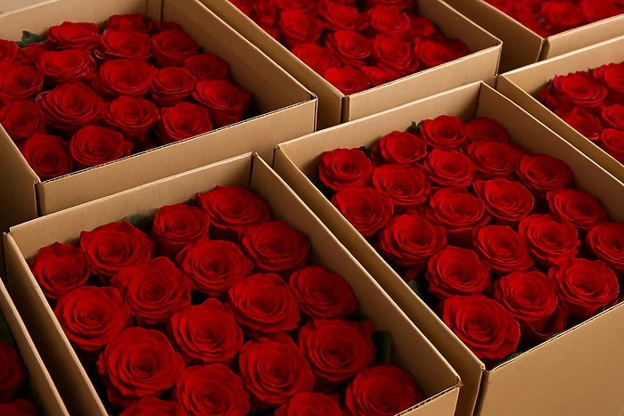 В Екатеринбург попали десятки тысяч зараженных роз