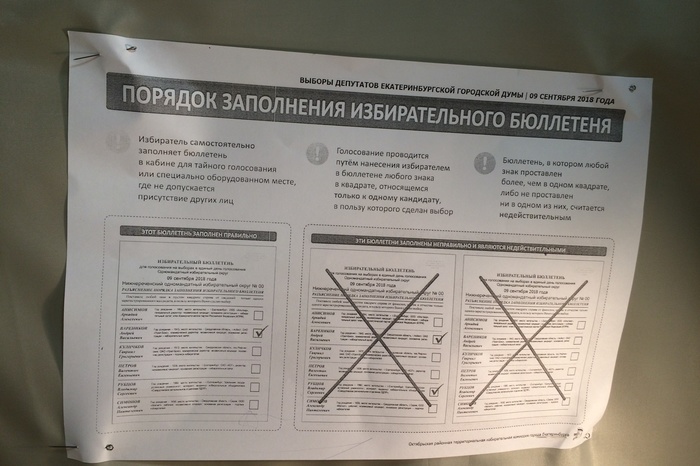 Стали известны окончательные итоги выборов в гордуму Екатеринбурга
