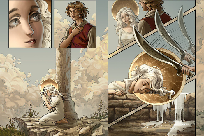 В Екатеринбурге представили комикс о Святой Екатерине