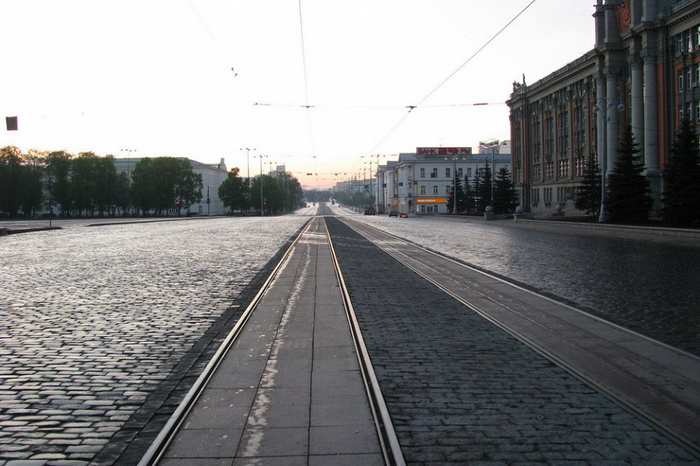 Жители Екатеринбурга обсудили вчера благоустройство проспекта Ленина