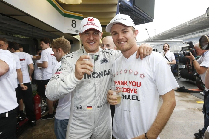 Рост Шумахера уменьшился на 14 сантиметров