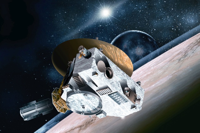 Межпланетную станцию New Horizons разбудили у орбиты Плутона