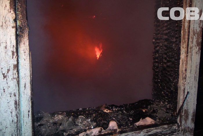 В поселке Северка при пожаре погибла женщина