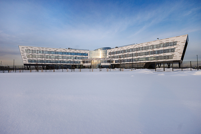 Путин открыл новые корпуса в кампусе УрФУ