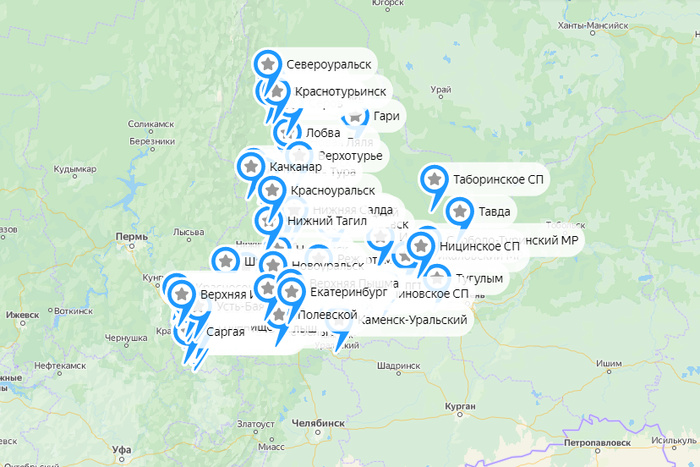 В Свердловской области создана первая интерактивная карта «Бессмертного полка»
