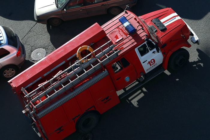Пожарная машина сбила девять человек в Домодедове