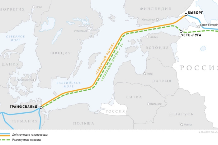 Немецкий депутат назвал «самоубийством» отказ от «Северного потока-2»