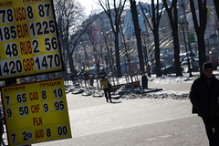 На Украине ввели ограничение на продажу валюты