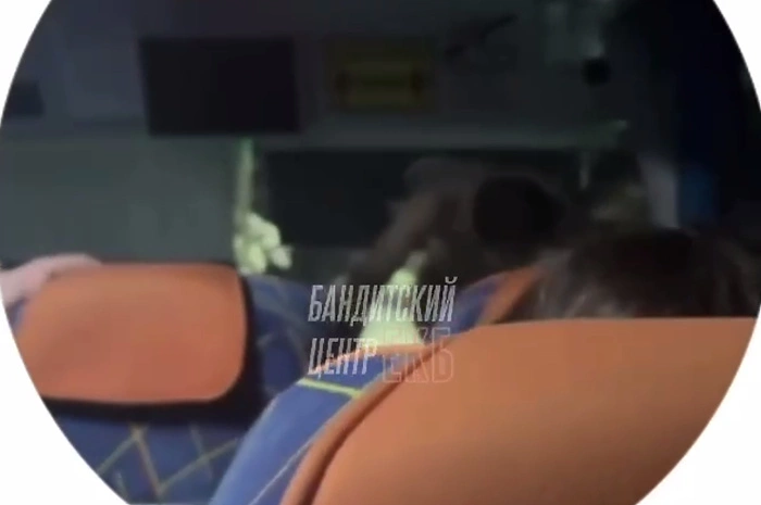 В автобусе, следовавшего по маршруту Екатеринбург — Серов, полуголый мужчина разбил стекло и кидался на водителя