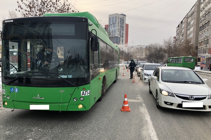В ГИБДД рассказали подробности ДТП с автобусами в Екатеринбурге