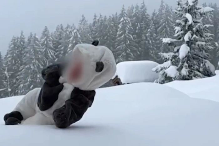 Блогер-миллионник ради лайков бросил в сугроб своего двухмесячного ребенка (ВИДЕО)