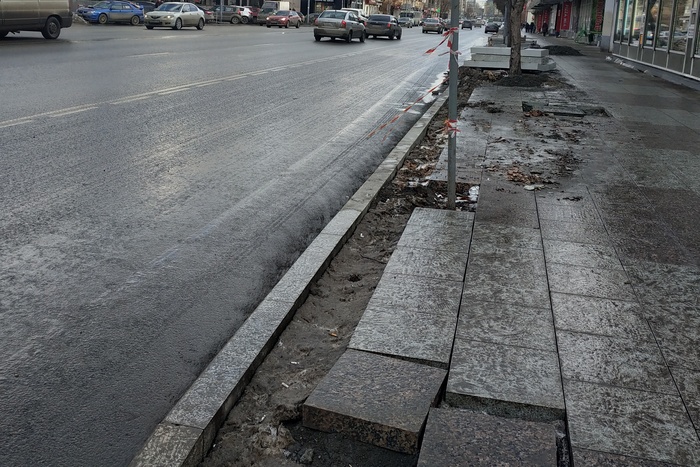 Александр Высокинский раскритиковал подрядчиков за укладку плитки в городе