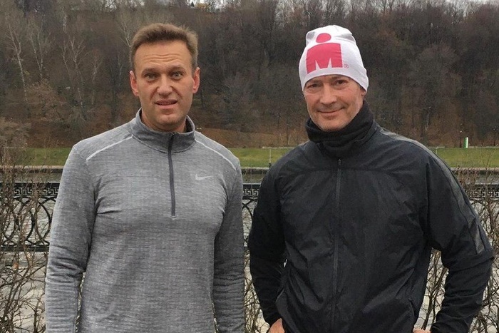 Евгений Ройзман совершил утреннюю пробежку вместе с Алексеем Навальным