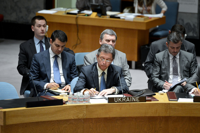 Украинский посол при ООН не здоровается с Виталием Чуркиным