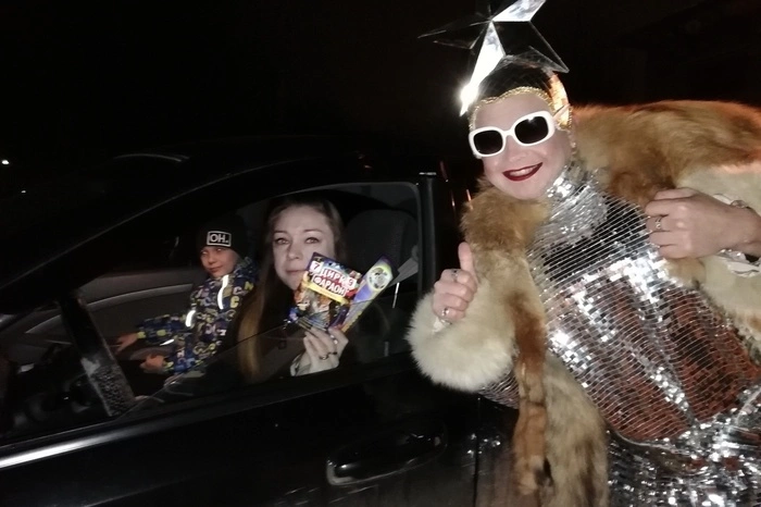 Шапито от ГИБДД. Сысертские гаишники поучаствовали в рекламной акции цирка?