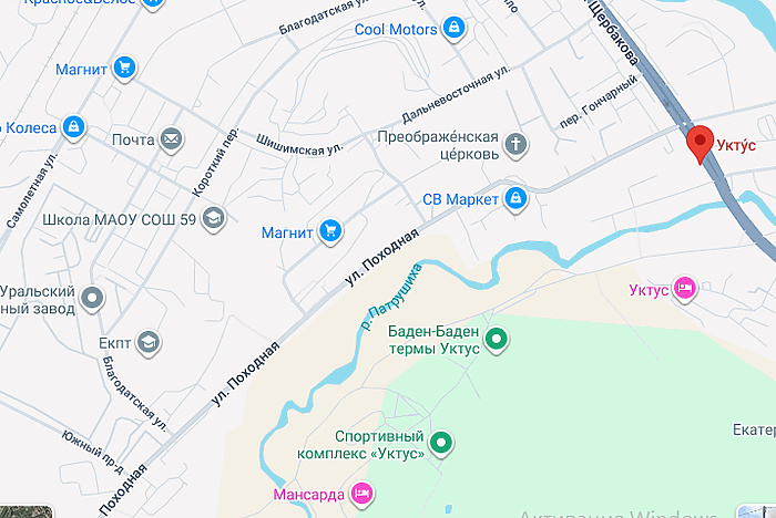 В Екатеринбурге планируется застроить высотками берег реки Патрушиха на Уктусе