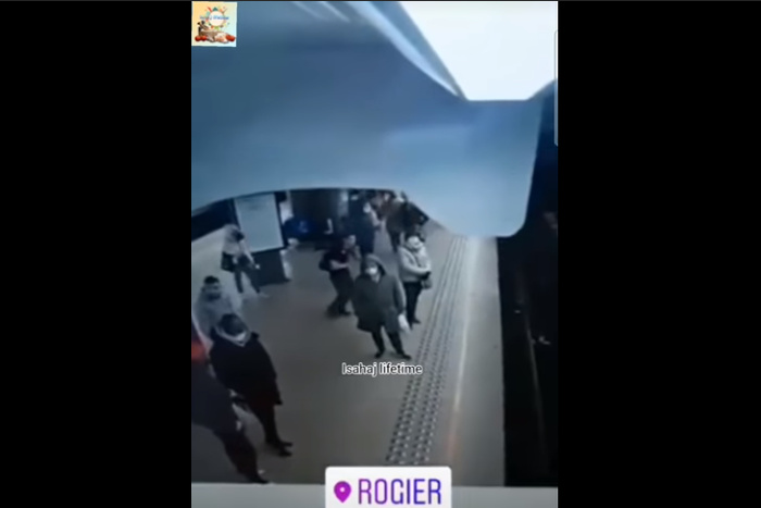 В Бельгии безумец в метро столкнул пассажирку под колеса прибывающего поезда