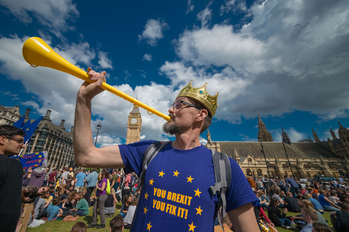 Лондонский марш собрал 40 тысяч противников выхода Британии из ЕС