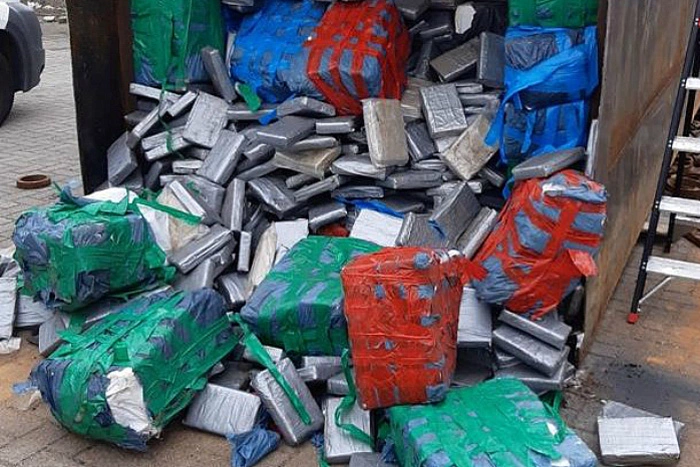 Крупнейшая партия кокаина общим весом более 11 тонн задержана в Бельгии