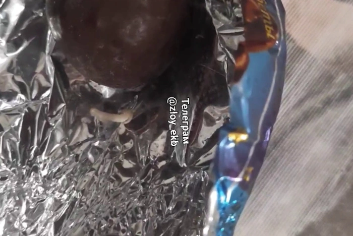 Свердловчанка купила детям конфеты с живыми червями