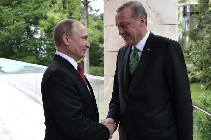 Эрдоган попросит Путина снять торговые санкции с Турции