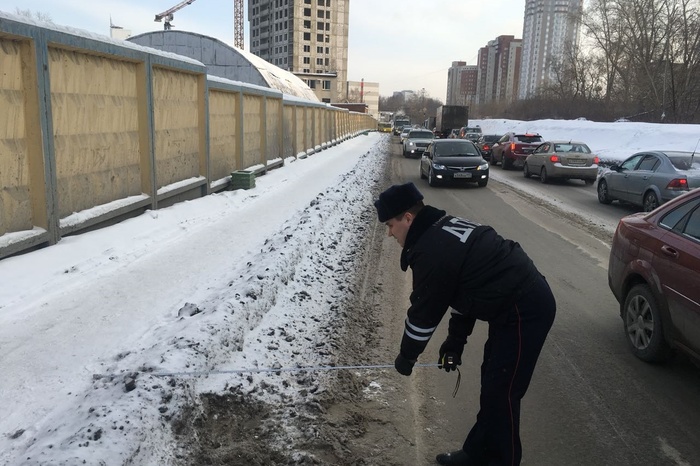 УГИБДД раскритиковало качество уборки снега в Екатеринбурге