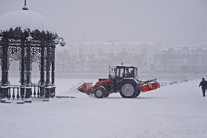 На Урал идет снежный циклон