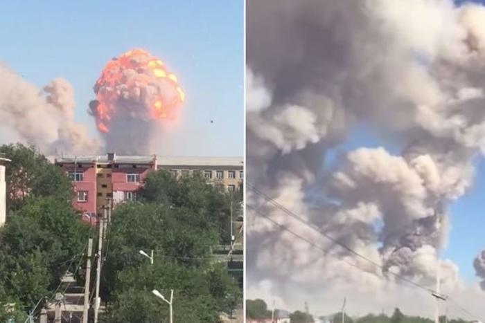 В Казахстане растет число жертв и пострадавших в результате пожара на арсенале