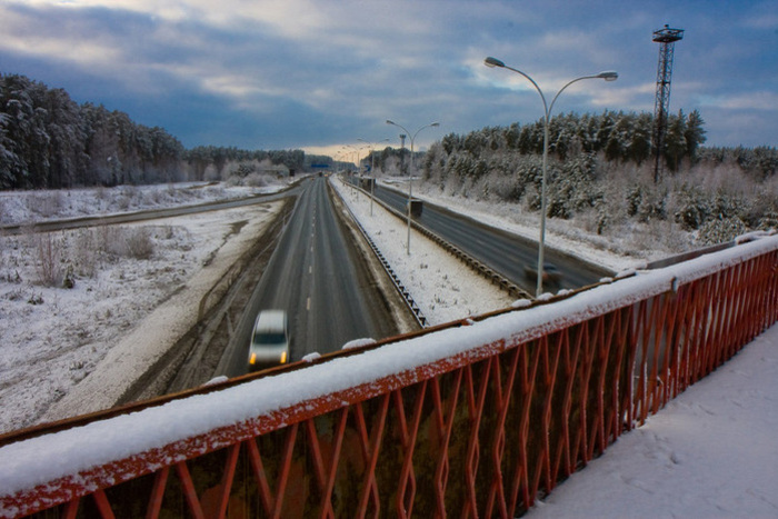 На востоке Свердловской области сегодня ожидается сильный снег и метель