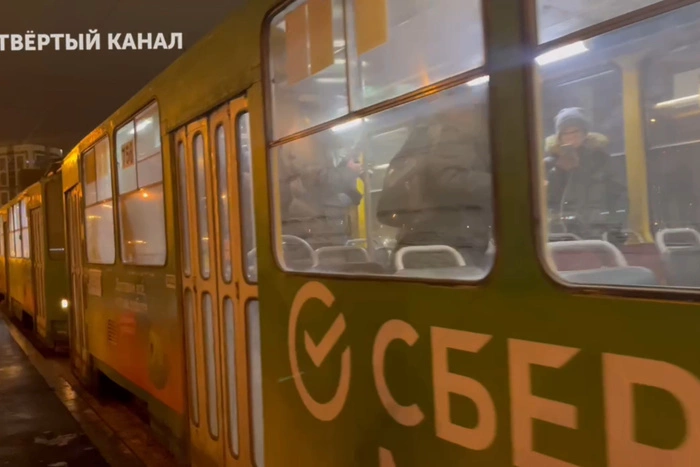 Из Академического отправился первый трамвай с пассажирами