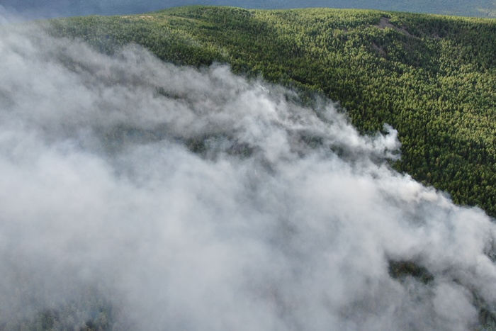 Площадь пожара в свердловском заповеднике «Денежкин камень» за выходные выросла более чем в 2 раза