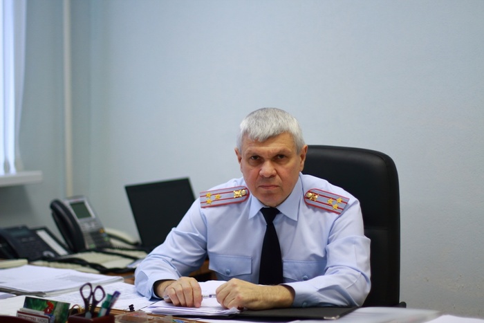 Глава ОВД Краснотурьинска Валерий Стребков отмечает 60-летний юбилей