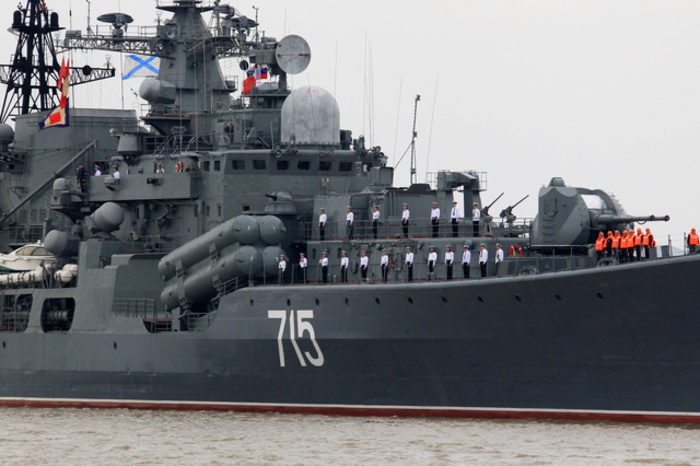 Формирование строя кораблей к Параду 9 мая началось в Севастополе