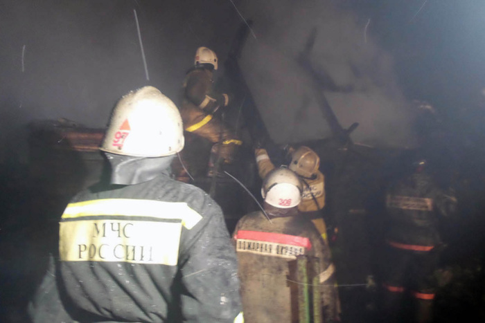 В Екатеринбурге сгорела диспетчерская службы такси