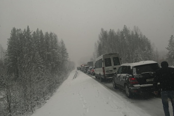 Снегопад в Екатеринбурге продолжится