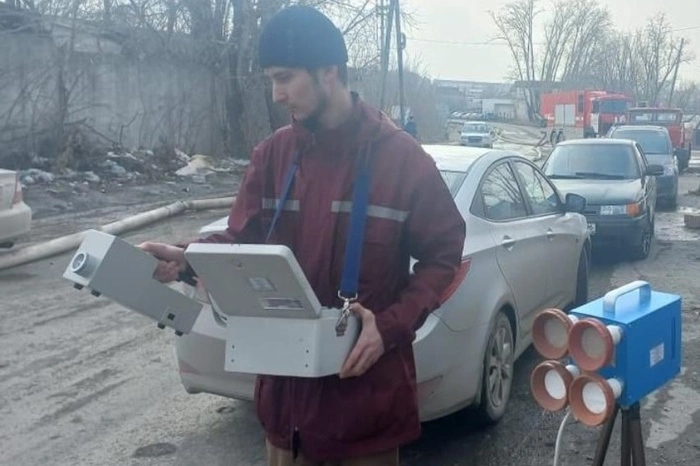 В Арамиле проверят воздух из-за загоревшегося завода