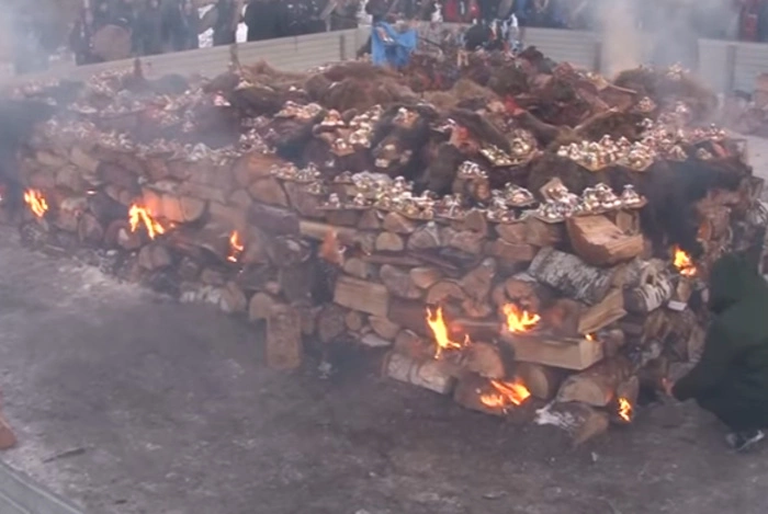 Иркутские шаманы сожгли пять верблюдов для «укрепления России»