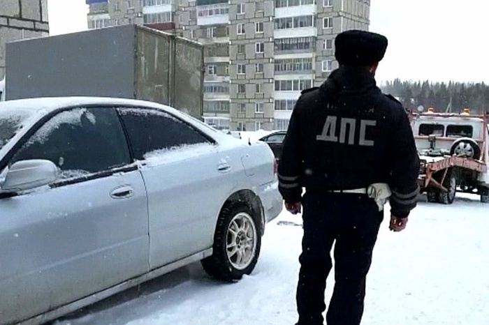 На Урале пьяный водитель сбил полицейского
