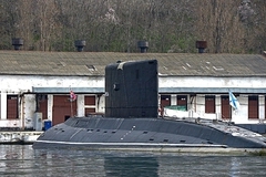 Российские войска увели единственную подводную лодку Украины