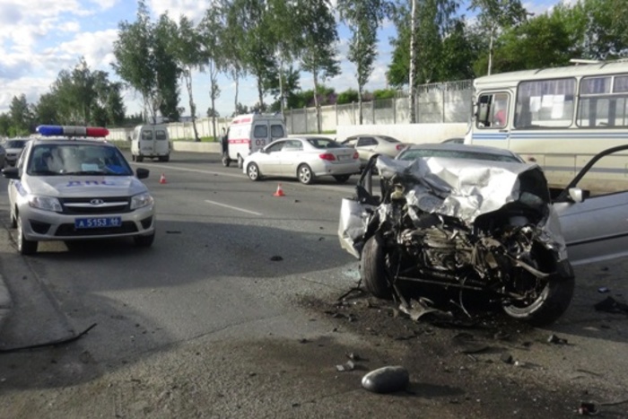 Водитель BMW, устроивший массовое ДТП в Первоуральске, был пьян