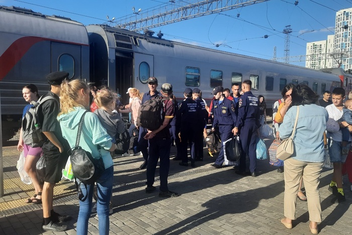 В Екатеринбург прибыли новые беженцы с Донбасса