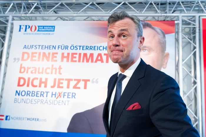 Крайний правый кандидат победил на австрийских президентских выборах