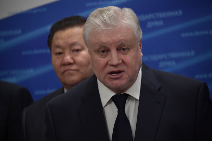 Миронов заявил о выдвижении Буркова в губернаторы Свердловской области