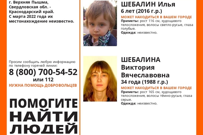 Спустя год появились новые подробности странного исчезновения матери и сына в Свердловской области